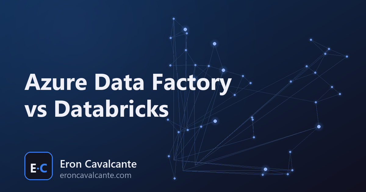 Azure Data Factory vs Databricks